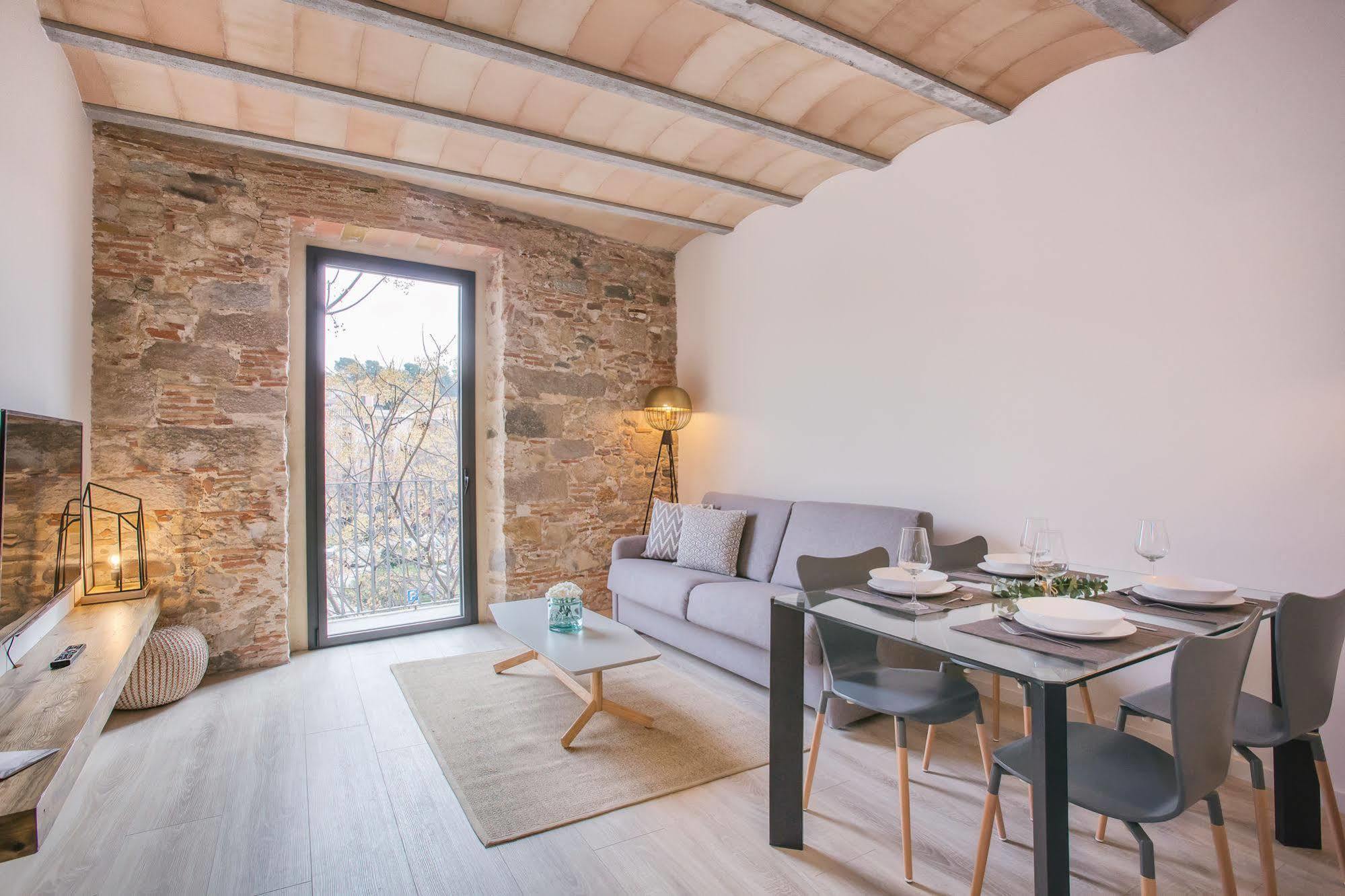 Flateli - Placa Catalunya 22 Girona Eksteriør billede