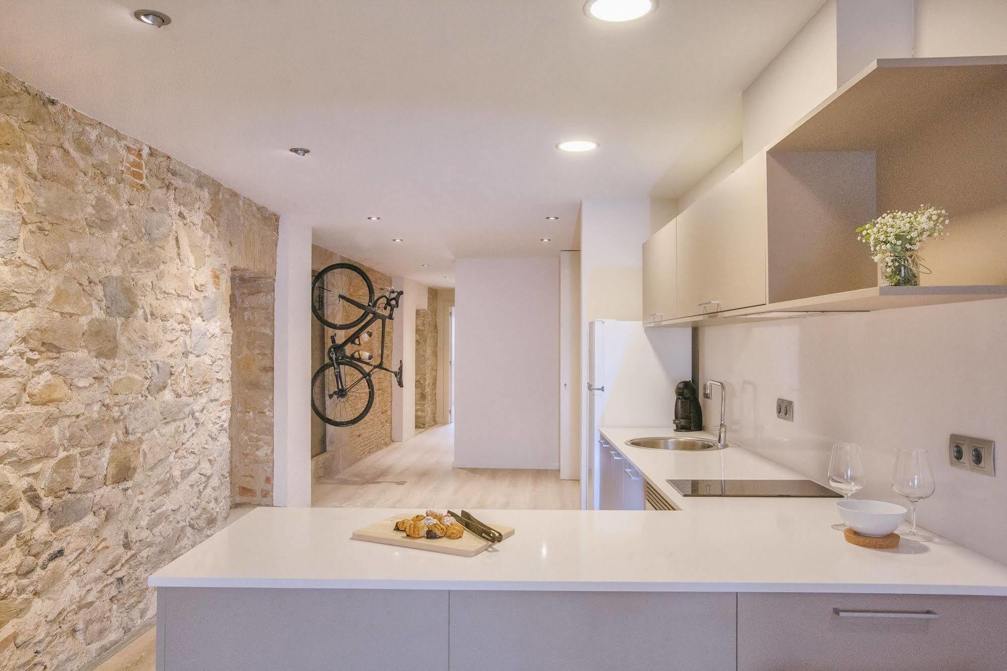 Flateli - Placa Catalunya 22 Girona Eksteriør billede