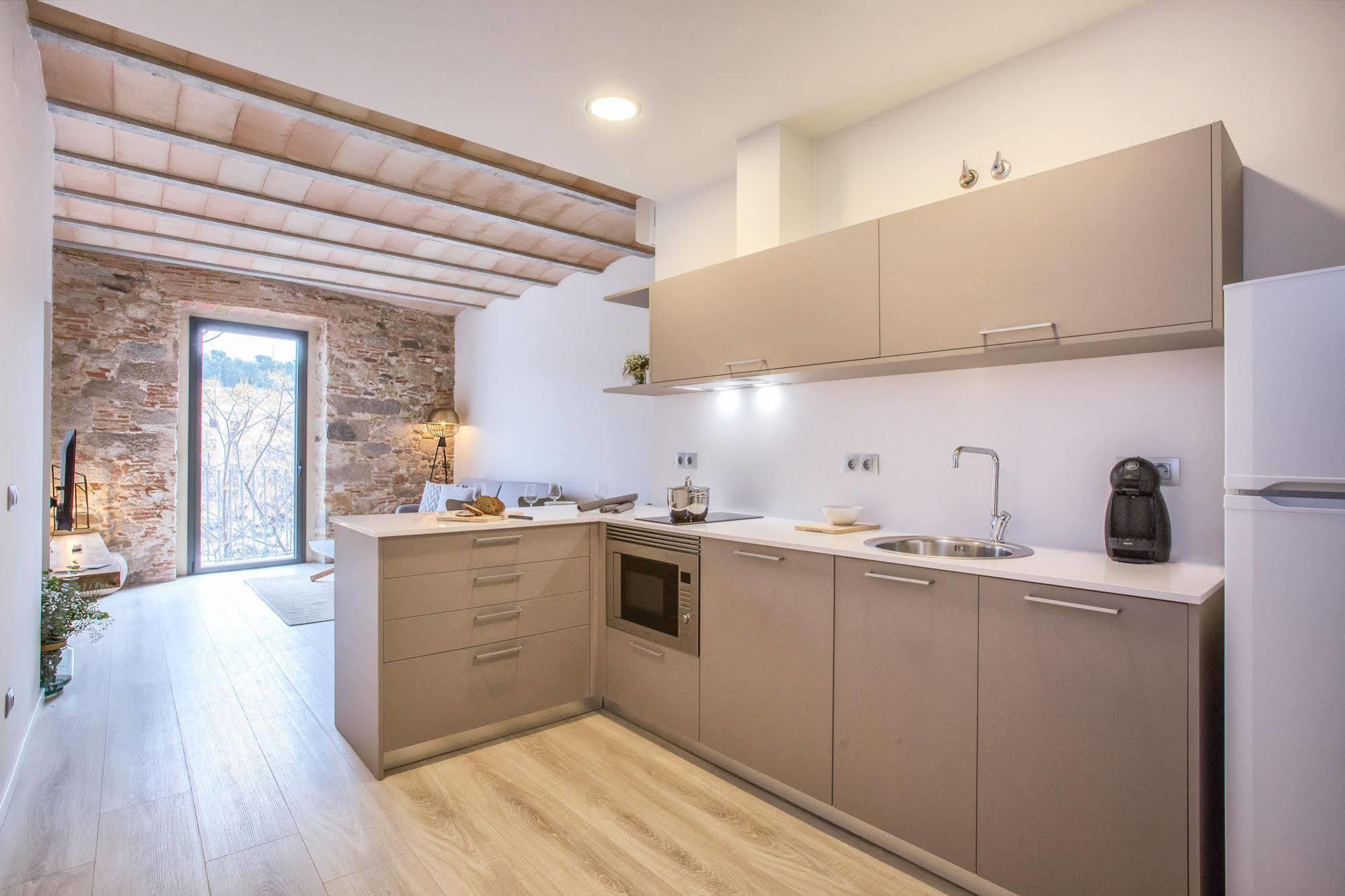 Flateli - Placa Catalunya 22 Girona Eksteriør billede