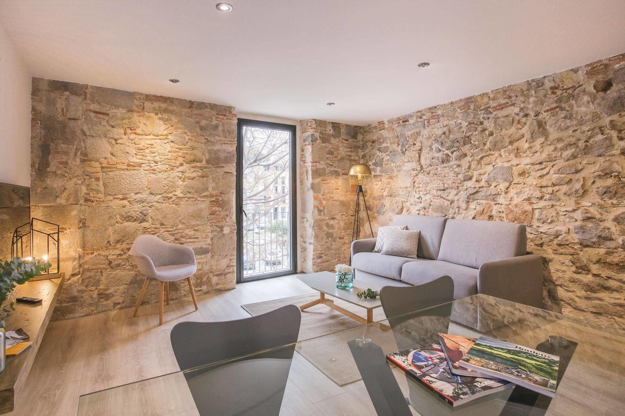 Flateli - Placa Catalunya 22 Girona Eksteriør billede